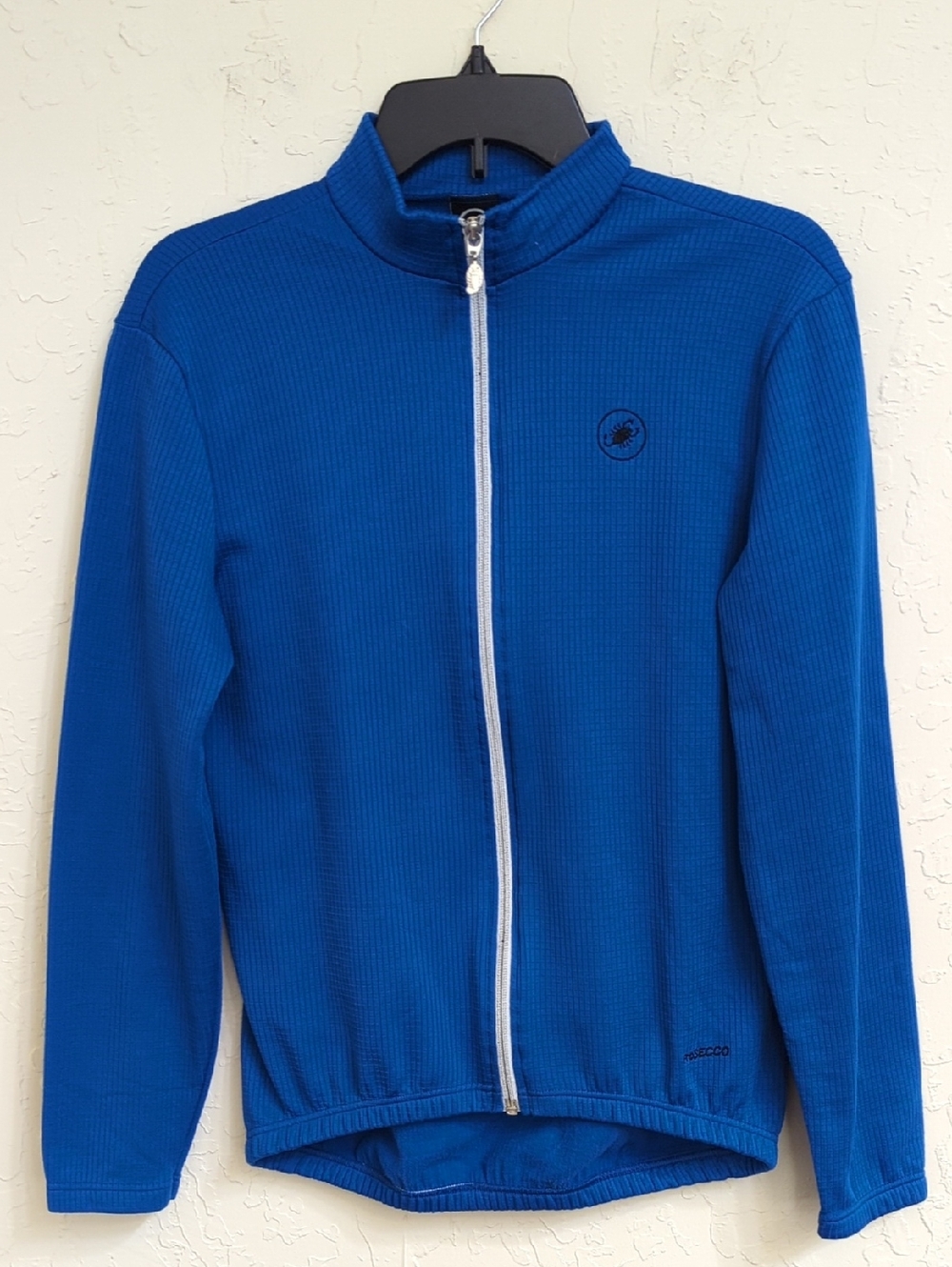 Castelli Women's Prosecco Blue Long Sleeve Cycling Jersey / Jacket Size Medium